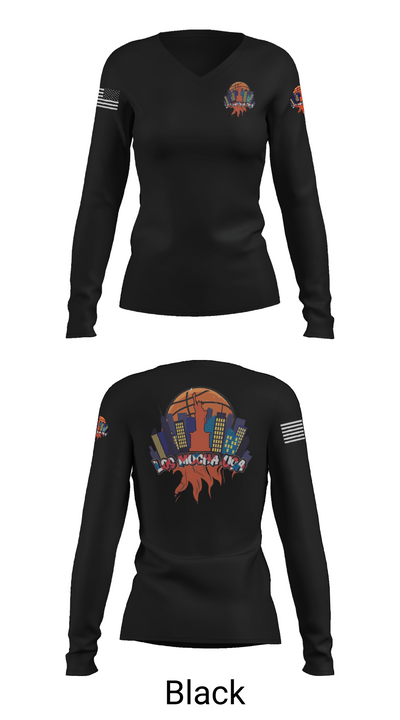 Lo Mucha 52503529 Women's Long Sleeve V-neck Shirt - 35