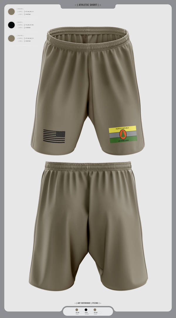 Athletic Shorts With Pockets, 5/19th SFG, National Guard, Teamtime, Team time, sublimation, custom sports apparel, team uniforms, spirit wear, spiritwear, sports uniforms, custom shirts, team store, custom team store, fundraiser sports, apparel fundraiser