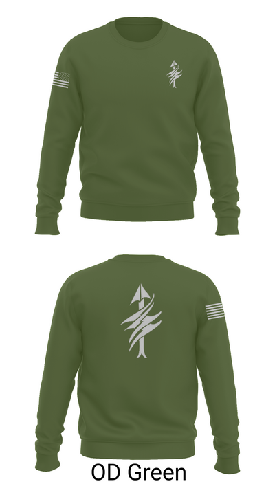 3rd Battalion 2nd Marines Scout Sniper Platoon 1879947 Crew Neck Sweatshirt - 45