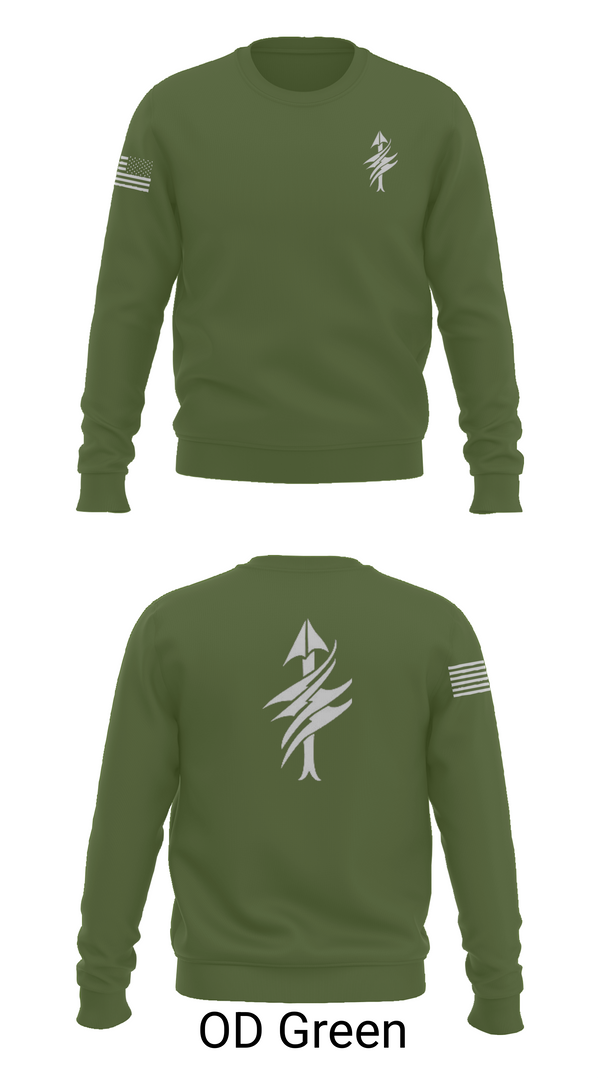 Crew Neck Sweatshirt, 3rd Battalion 2nd Marines Scout Sniper Platoon, Marines, Teamtime, Team time, sublimation, custom sports apparel, team uniforms, spirit wear, spiritwear, sports uniforms, custom shirts, team store, custom team store, fundraiser sports, apparel fundraiser