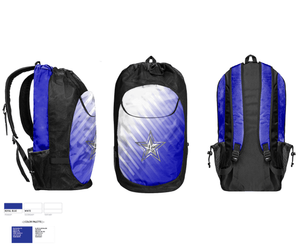 Gear Bag, Lagrange High School Soccer, Women's Soccer, Teamtime, Team time, sublimation, custom sports apparel, team uniforms, spirit wear, spiritwear, sports uniforms, custom shirts, team store, custom team store, fundraiser sports, apparel fundraiser