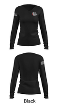 Plainview High School Volleyball 46970180 Women's Long Sleeve V-neck Shirt - 35
