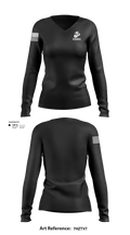 Delta force Women's Long Sleeve V-neck Shirt - 1
