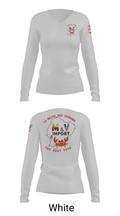 M & V import LLC 96661084 Women's Long Sleeve V-neck Shirt - 16