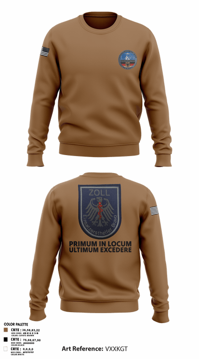 Bravo Medics Zoll 61390544 Crew Neck Sweatshirt - 1