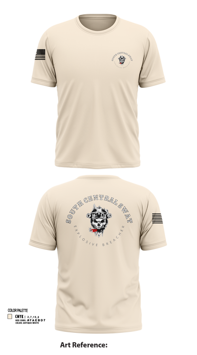 SCR SWAT 20912043 Short Sleeve Performance Shirt - 104