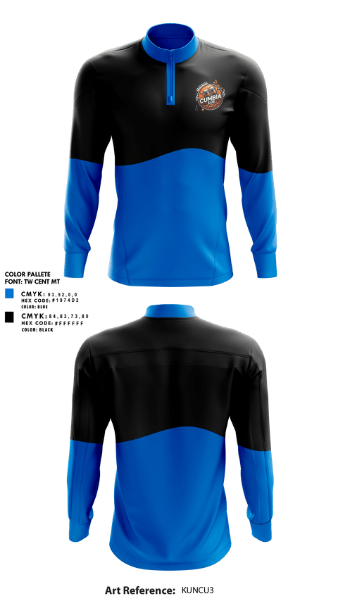 Quarter Zip Jacket, Cumbiasur, , Teamtime, Team time, sublimation, custom sports apparel, team uniforms, spirit wear, spiritwear, sports uniforms, custom shirts, team store, custom team store, fundraiser sports, apparel fundraiser