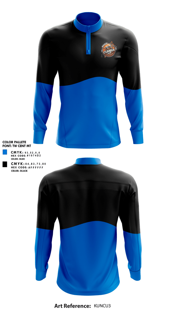 Quarter Zip Jacket, Cumbiasur, , Teamtime, Team time, sublimation, custom sports apparel, team uniforms, spirit wear, spiritwear, sports uniforms, custom shirts, team store, custom team store, fundraiser sports, apparel fundraiser