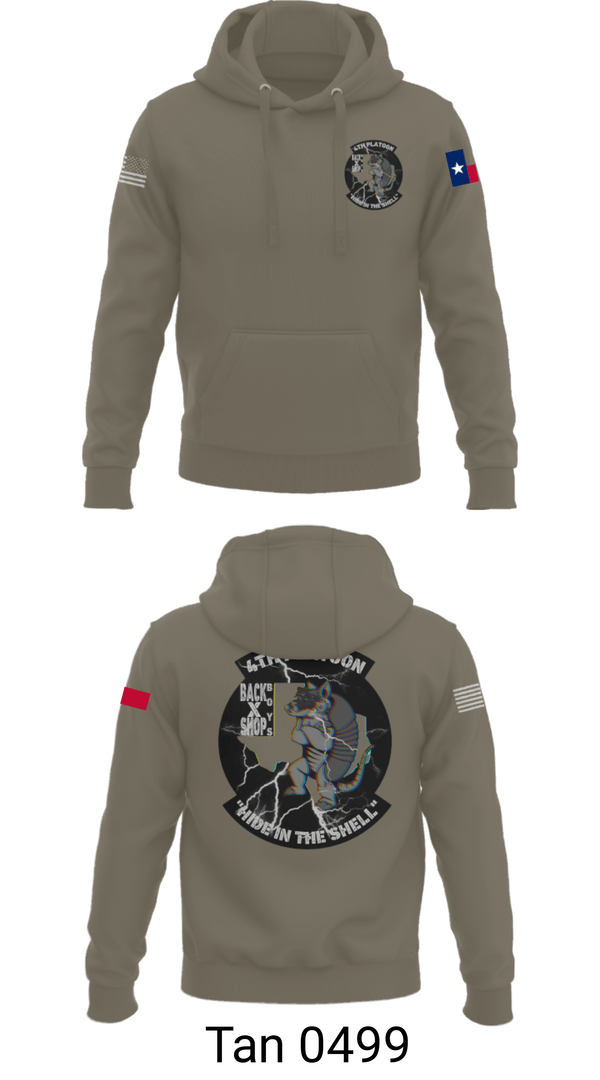 Hoodie, 90th ASB B co 4Th Platoon, Army, Teamtime, Team time, sublimation, custom sports apparel, team uniforms, spirit wear, spiritwear, sports uniforms, custom shirts, team store, custom team store, fundraiser sports, apparel fundraiser