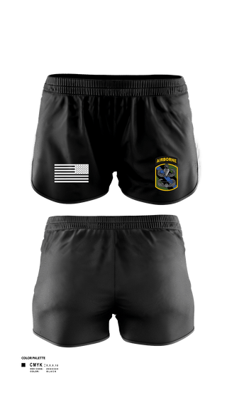 Women's Shorts, 2/108th Guardians, Army, Teamtime, Team time, sublimation, custom sports apparel, team uniforms, spirit wear, spiritwear, sports uniforms, custom shirts, team store, custom team store, fundraiser sports, apparel fundraiser