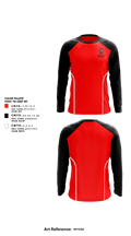 Burlington High School Basketball 6108618 Long Sleeve Performance Shirt - 10 (1)