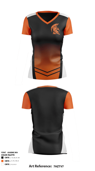 Women's Short Sleeve Vneck Shirt, Ouray High School Volleyball, Women's Volleyball, Teamtime, Team time, sublimation, custom sports apparel, team uniforms, spirit wear, spiritwear, sports uniforms, custom shirts, team store, custom team store, fundraiser sports, apparel fundraiser