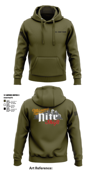 Hoodie, Air Station Miami, Coast Guard, Teamtime, Team time, sublimation, custom sports apparel, team uniforms, spirit wear, spiritwear, sports uniforms, custom shirts, team store, custom team store, fundraiser sports, apparel fundraiser