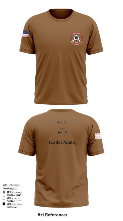 Detachment 035 78200386 Short Sleeve Performance Shirt - 111