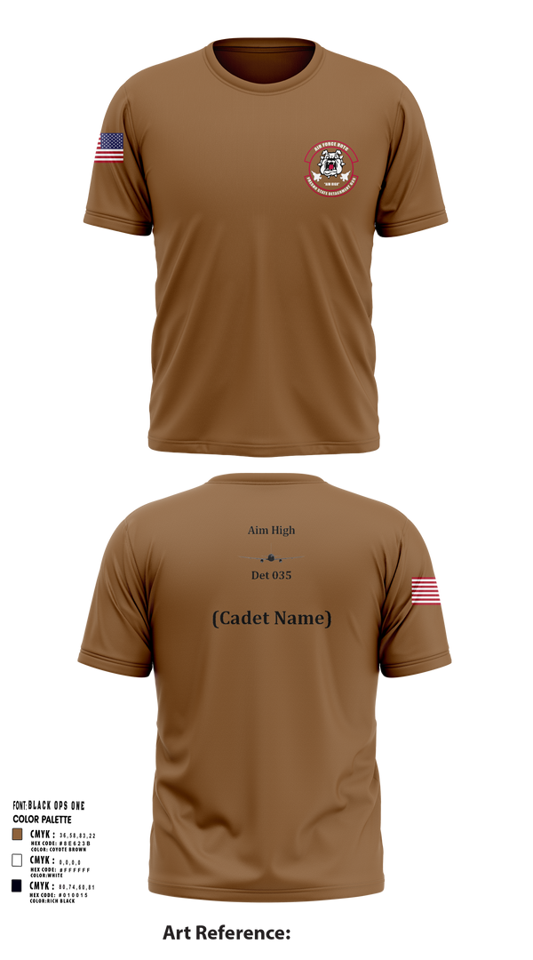 Short Sleeve Performance Shirt, Detachment 035, Air Force, Teamtime, Team time, sublimation, custom sports apparel, team uniforms, spirit wear, spiritwear, sports uniforms, custom shirts, team store, custom team store, fundraiser sports, apparel fundraiser