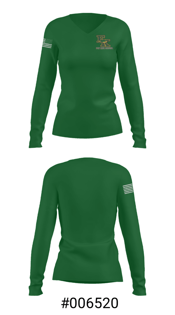 Women's Long Sleeve Vneck Shirt, Eagles Baseball, Baseball, Teamtime, Team time, sublimation, custom sports apparel, team uniforms, spirit wear, spiritwear, sports uniforms, custom shirts, team store, custom team store, fundraiser sports, apparel fundraiser