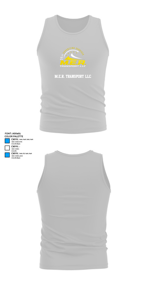 Tank Top, M.E.R. TRANSPORT LLC, , Teamtime, Team time, sublimation, custom sports apparel, team uniforms, spirit wear, spiritwear, sports uniforms, custom shirts, team store, custom team store, fundraiser sports, apparel fundraiser