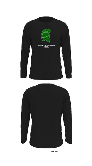 Long Sleeve Performance Shirt, William H. Ray Elementary School, Spirit Store, Teamtime, Team time, sublimation, custom sports apparel, team uniforms, spirit wear, spiritwear, sports uniforms, custom shirts, team store, custom team store, fundraiser sports, apparel fundraiser