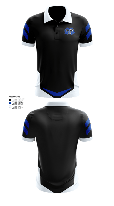 Heide Trask Senior High School Wrestling 50936219 Short Sleeve Performance Polo - 40