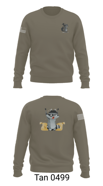 2-2 B Co. 61731928 Crew Neck Sweatshirt - 65
