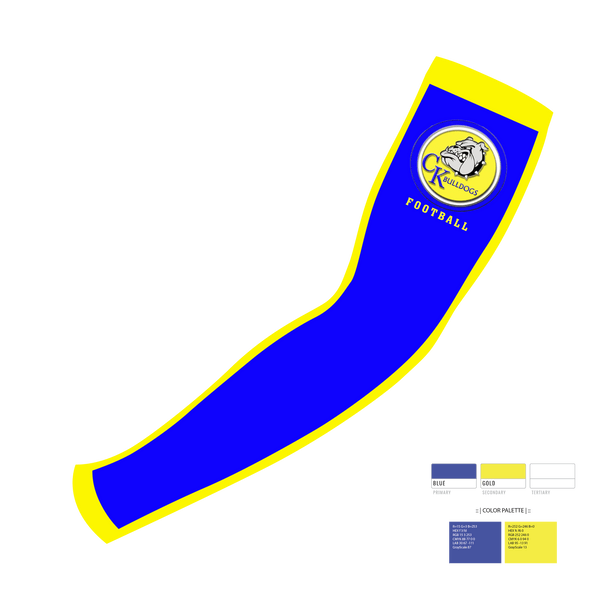 Arm Sleeve, Claysburg-Kimmel Senior High School Football, Football, Teamtime, Team time, sublimation, custom sports apparel, team uniforms, spirit wear, spiritwear, sports uniforms, custom shirts, team store, custom team store, fundraiser sports, apparel fundraiser