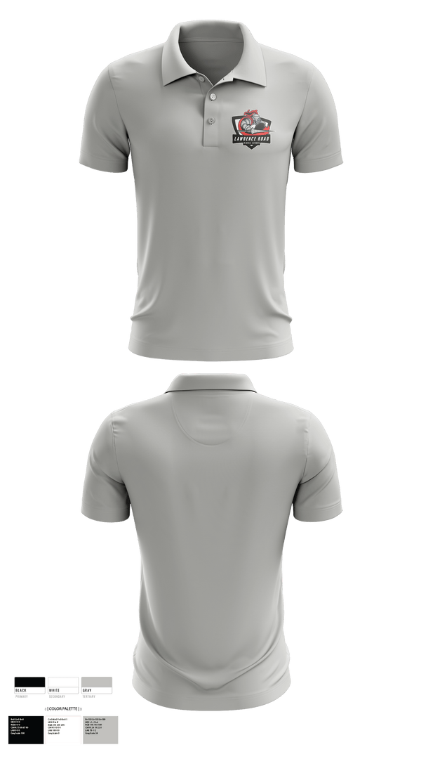 Short Sleeve Performance Polo, Lawrence Road Middle School, , Teamtime, Team time, sublimation, custom sports apparel, team uniforms, spirit wear, spiritwear, sports uniforms, custom shirts, team store, custom team store, fundraiser sports, apparel fundraiser
