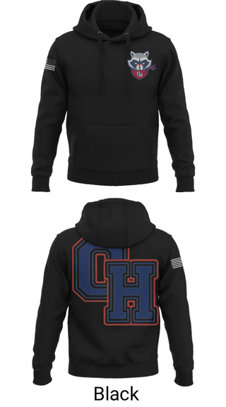Hoodie, Oak Hill High School, Spirit Store, Teamtime, Team time, sublimation, custom sports apparel, team uniforms, spirit wear, spiritwear, sports uniforms, custom shirts, team store, custom team store, fundraiser sports, apparel fundraiser