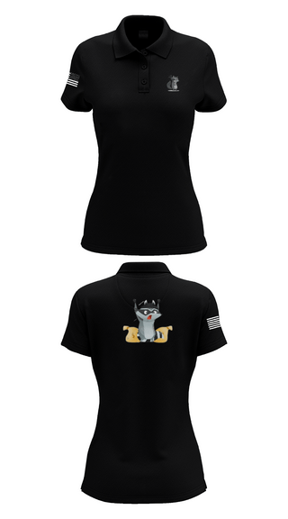 Womens Short Sleeve Performance Polo, 2-2 B Co., Army, Teamtime, Team time, sublimation, custom sports apparel, team uniforms, spirit wear, spiritwear, sports uniforms, custom shirts, team store, custom team store, fundraiser sports, apparel fundraiser