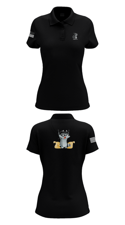 2-2 B Co. 61731928 Women's Short Sleeve Performance Polo  - 35