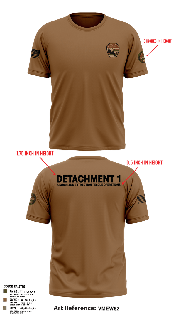 Short Sleeve Performance Shirt, Detachment 1, Air Force, Teamtime, Team time, sublimation, custom sports apparel, team uniforms, spirit wear, spiritwear, sports uniforms, custom shirts, team store, custom team store, fundraiser sports, apparel fundraiser
