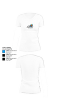 D&L liquid enterprises 35819912 Women's Short Sleeve V-neck Shirt - 18