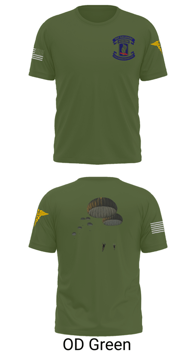 173rd Airborne Division 25109873 Short Sleeve Performance Shirt - 56