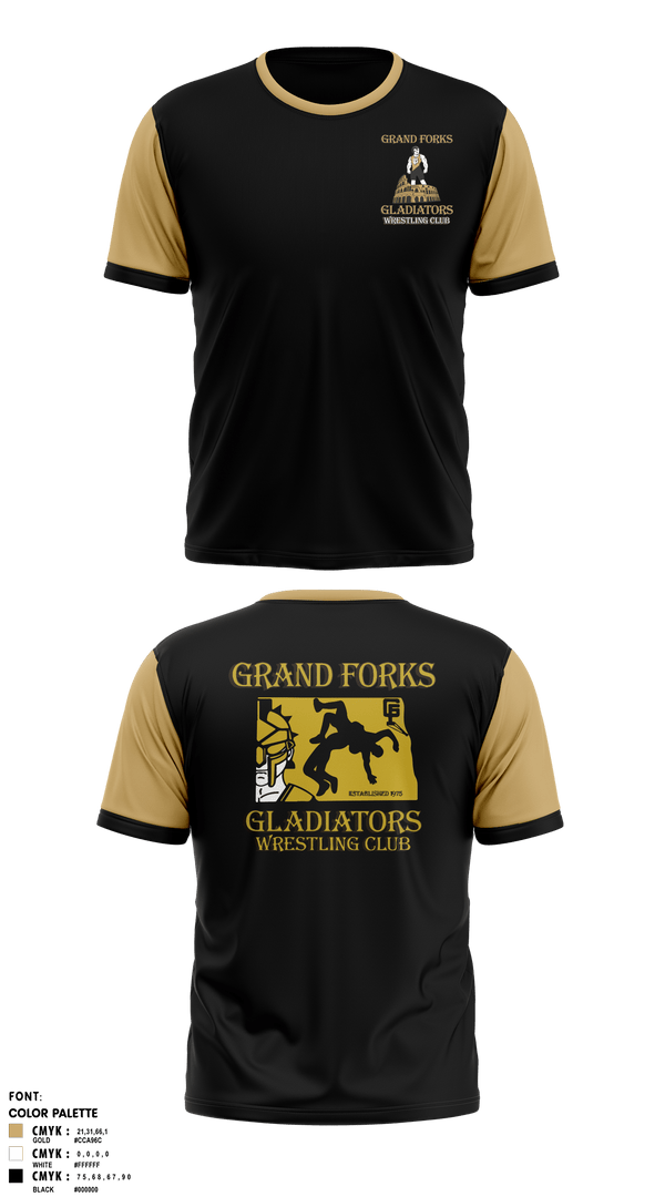 Short Sleeve Performance Shirt, Gladiators Wrestling Club, Wrestling, Teamtime, Team time, sublimation, custom sports apparel, team uniforms, spirit wear, spiritwear, sports uniforms, custom shirts, team store, custom team store, fundraiser sports, apparel fundraiser