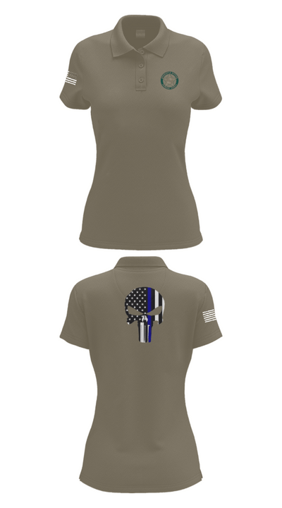 BROWARD SHERIFF EXPLORERS 82961941 Women's Short Sleeve Performance Polo  - 71