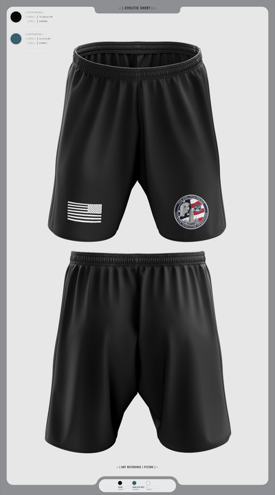 Philadelphia Police Counter Terrorism Operations 96724572 Athletic Shorts With Pockets - 1