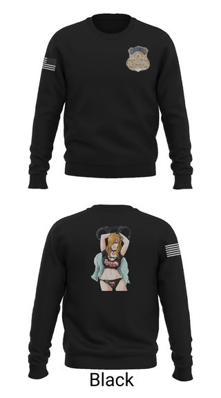 Crew Neck Sweatshirt, US. Pentagon Force Protection Agency CounterintelligenceMARDET Fort Leonard Wood (FLW) DoD Interservice Non-Lethal Individual Weapons Instructor's Course Fort Leonard Wood Basic Military Police School House, Police, Teamtime, Team time, sublimation, custom sports apparel, team uniforms, spirit wear, spiritwear, sports uniforms, custom shirts, team store, custom team store, fundraiser sports, apparel fundraiser
