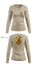 HHB 2-300th FAR 70567480 Women's Long Sleeve V-neck Shirt - 2