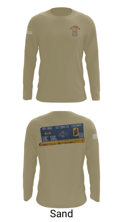 323 chem maint 12311738 Long Sleeve Performance Shirt - 86