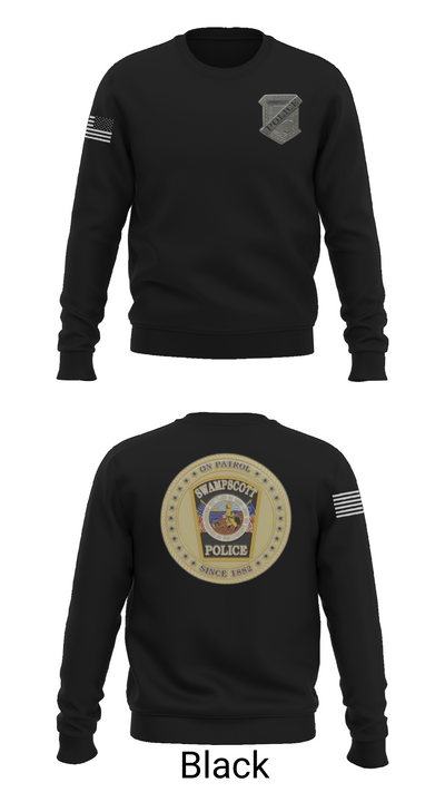 Swampscott Police 55581807 Crew Neck Sweatshirt - 24
