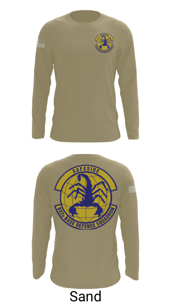 Long Sleeve Performance Shirt, Safeside, Air Force, Teamtime, Team time, sublimation, custom sports apparel, team uniforms, spirit wear, spiritwear, sports uniforms, custom shirts, team store, custom team store, fundraiser sports, apparel fundraiser