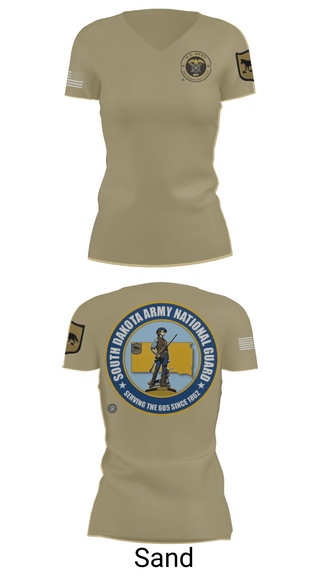 Womens Short Sleeve Vneck Shirt, 235th MP CO, Army, Teamtime, Team time, sublimation, custom sports apparel, team uniforms, spirit wear, spiritwear, sports uniforms, custom shirts, team store, custom team store, fundraiser sports, apparel fundraiser