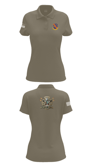 Womens Short Sleeve Performance Polo, 1-148th HHB Medics, , Teamtime, Team time, sublimation, custom sports apparel, team uniforms, spirit wear, spiritwear, sports uniforms, custom shirts, team store, custom team store, fundraiser sports, apparel fundraiser