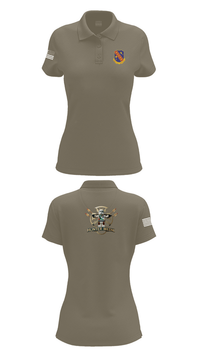 1-148th HHB Medics 16650436 Women's Short Sleeve Performance Polo  - 71