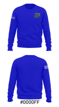 Garinger High School Tennis 3578151 Crew Neck Sweatshirt - 16