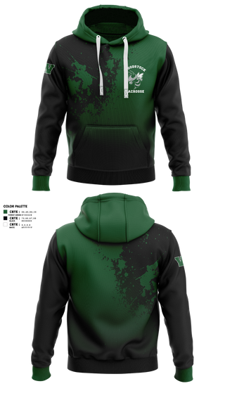 Hoodie, Woodstock, Men's Lacrosse, Teamtime, Team time, sublimation, custom sports apparel, team uniforms, spirit wear, spiritwear, sports uniforms, custom shirts, team store, custom team store, fundraiser sports, apparel fundraiser