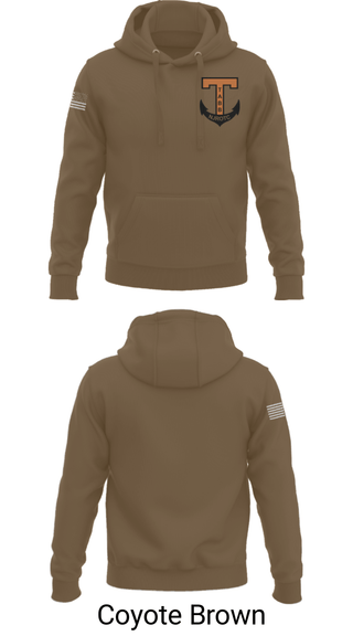 Hoodie, Tabb NJROTC, Navy, Teamtime, Team time, sublimation, custom sports apparel, team uniforms, spirit wear, spiritwear, sports uniforms, custom shirts, team store, custom team store, fundraiser sports, apparel fundraiser