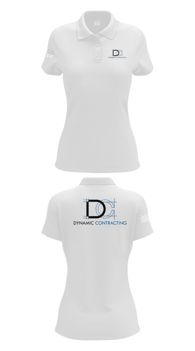 Dynamic ContractingDynamic Contracting 46552674 Women's Short Sleeve Performance Polo  - 17