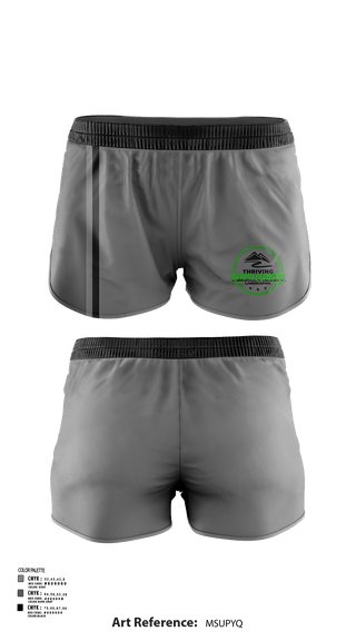 Womens Shorts, Thriving Grounds Landscaping, , Teamtime, Team time, sublimation, custom sports apparel, team uniforms, spirit wear, spiritwear, sports uniforms, custom shirts, team store, custom team store, fundraiser sports, apparel fundraiser