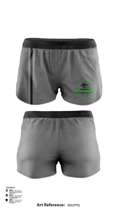 Thriving Grounds Landscaping 97741926 Women's Shorts - 114