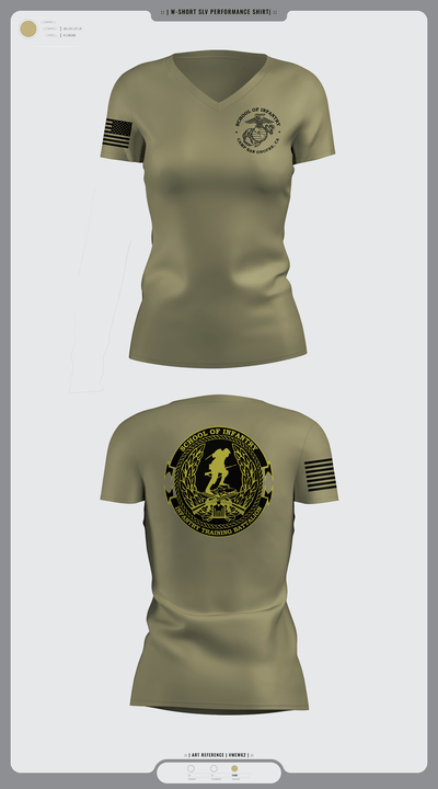IMC 23802976 Women's Short Sleeve V-neck Shirt - 3